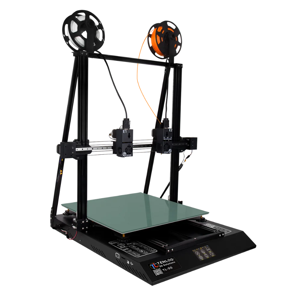 3D-принтер TENLOG с независимым двойным Экструдером TMC2209 очень большой размер печати