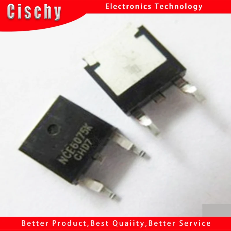 10 шт./лот NCE6075K TO252 NCE6075 TO-252 6075K MOSFET-N 60V 75A