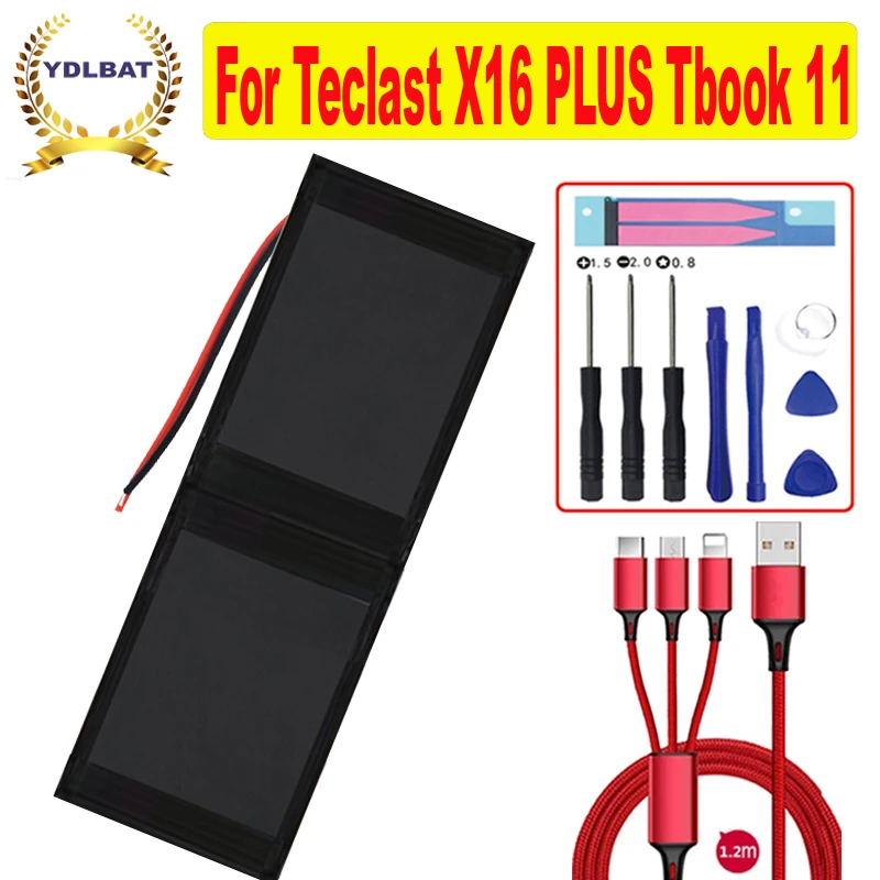Аккумулятор для Teclast X16 PLUS Tbook 11 Tablet PC Li Polymer 3 7 в/3 8 в 3090239 линии | Компьютеры и офис