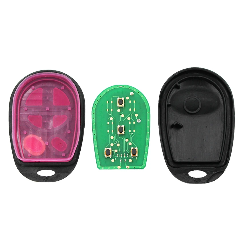 4 кнопки дистанционного Автомобильный смарт ключ брелок 314 МГц для Toyota Sienna 2004 2005