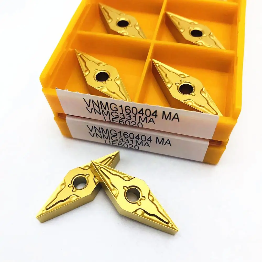

Carbide Tool VNMG160404 MA UE6020 US735 High Quality Cutting Tool CNC Lathe Parts Tool Metal Blade CNC Tool VNMG Turning Tool