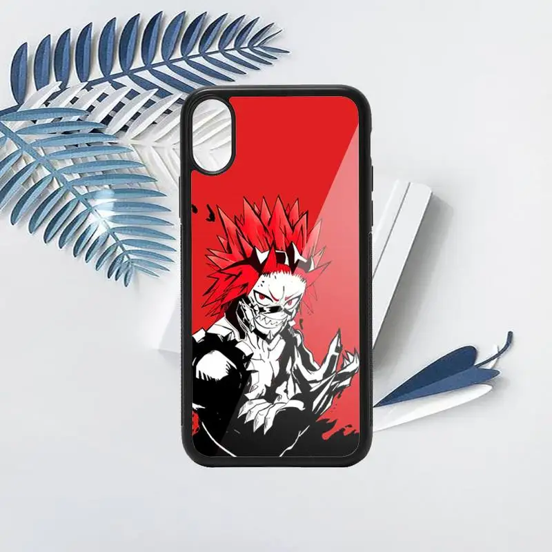

My hero academia deku bakugou Phone Case PC for iPhone 11 12 pro XS MAX 8 7 6 6S Plus X 5S SE 2020 XR
