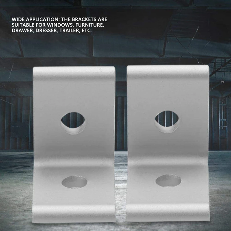 Угловой Кронштейн L соединительный угловой кронштейн для алюминиевого профиля 4