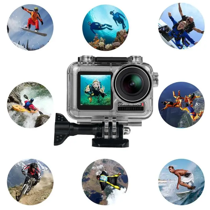 19 шт. водонепроницаемый чехол для DJI Osmo Action Cam комбинированный костюм Прямая