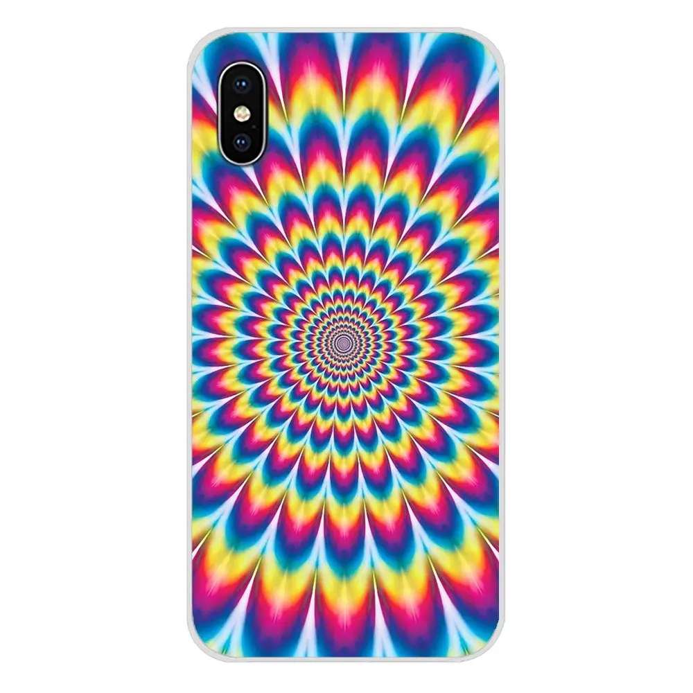 Силиконовый чехол для HTC One U11 U12 X9 M7 M8 A9 M9 M10 E9 Plus Desire 630 530 626 628 816 820 830 психоделические