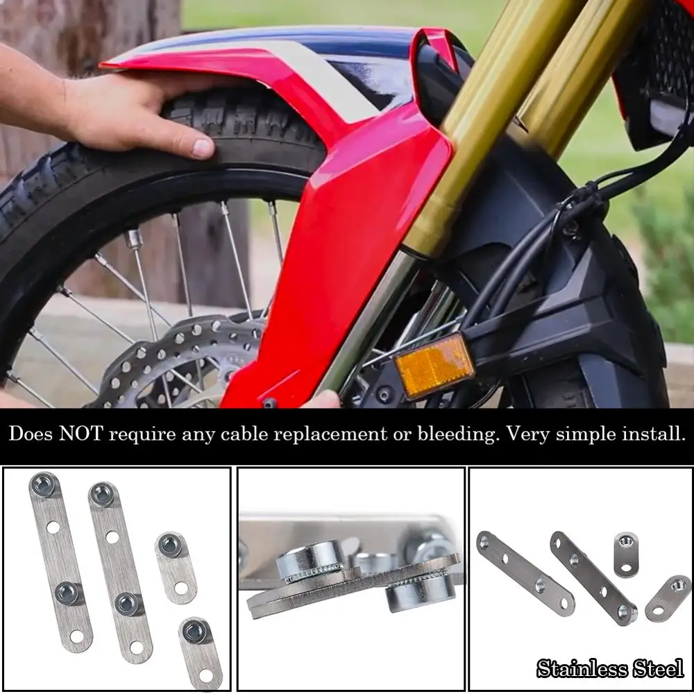 Переднее крыло из нержавеющей стали подъемный кронштейн для 2016 2017 2018 2019 Honda CRF1000L