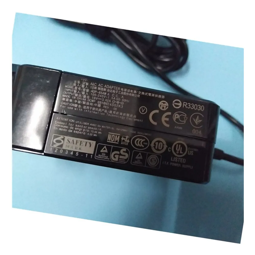 EU  OEM 19V 3.42A 65W      ASUS S550 PA-1650-93