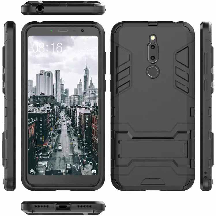 Противоударный жесткий прочный Чехол из поликарбоната и ТПУ для Meizu M6 note M6s S6 Capa