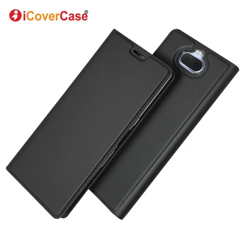 Для Sony Xperia 10 Plus Магнитный флип-чехол кошелек кожаный аксессуар для телефона XA3