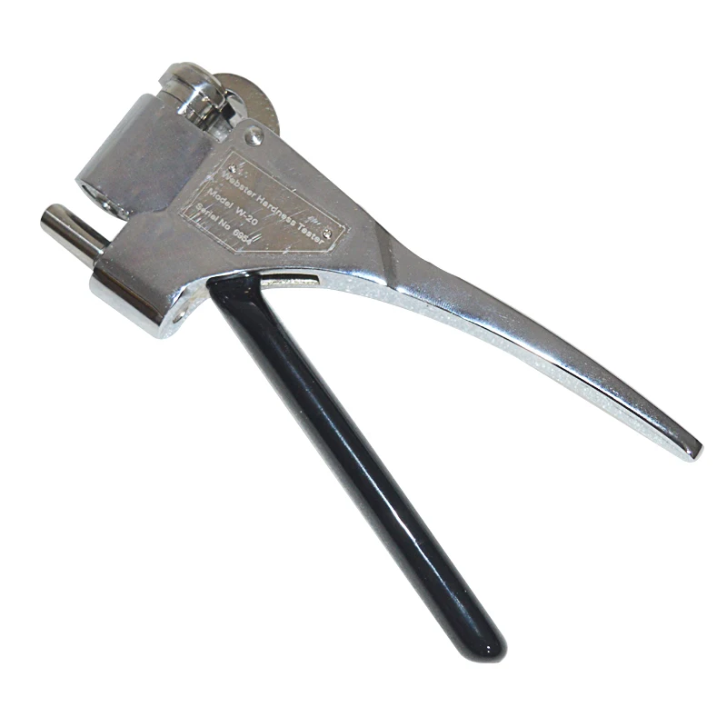 1 шт. Webster Твердость тестер W 20 ручной алюминиевый сплав нержавеющая сталь