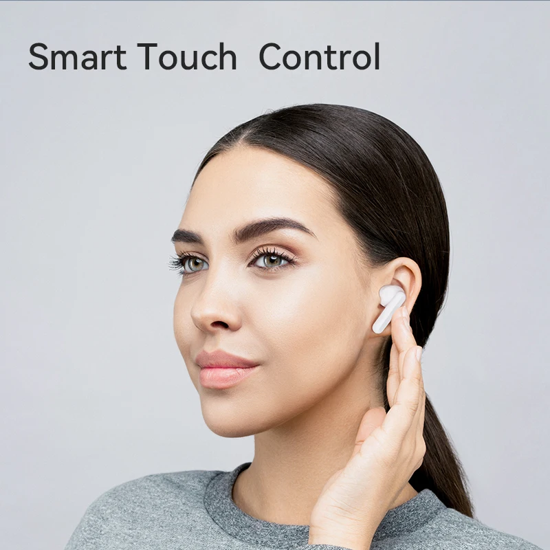tws haylou gt7 wireless earphones fone bluetooth 5 2 aac gamer headphones call noise cancellation handfree earbuds ios android free global shipping