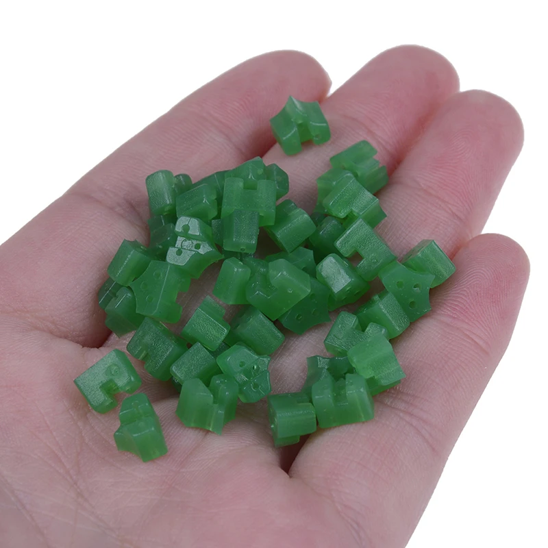 

40pcs/bag Dental Material Dental Silicone Add On Wedges Rubber Delta Ring Tine Silicone Dental Wedges Rubber