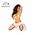 EARLFAMILY 13 см для сексуальных девушек, мотоциклетные наклейки, автомобильные аксессуары, наклейки для фургона, квадроцикла, водонепроницаемые украшение от солнца