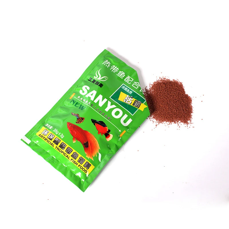 1 шт. (20 г) тропическая рыба декоративная маленького размера и еда для рыбы