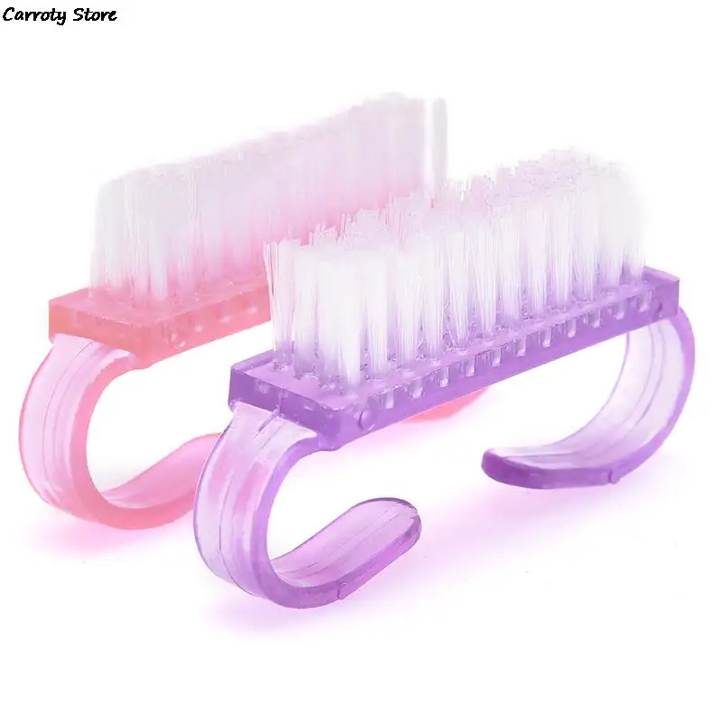 

Искусственная Чистка ногтей Уход за ногтями Маникюр Педикюр мягкое удаление пыли небольшой угол чистки для макияжа ногтей высокое качество