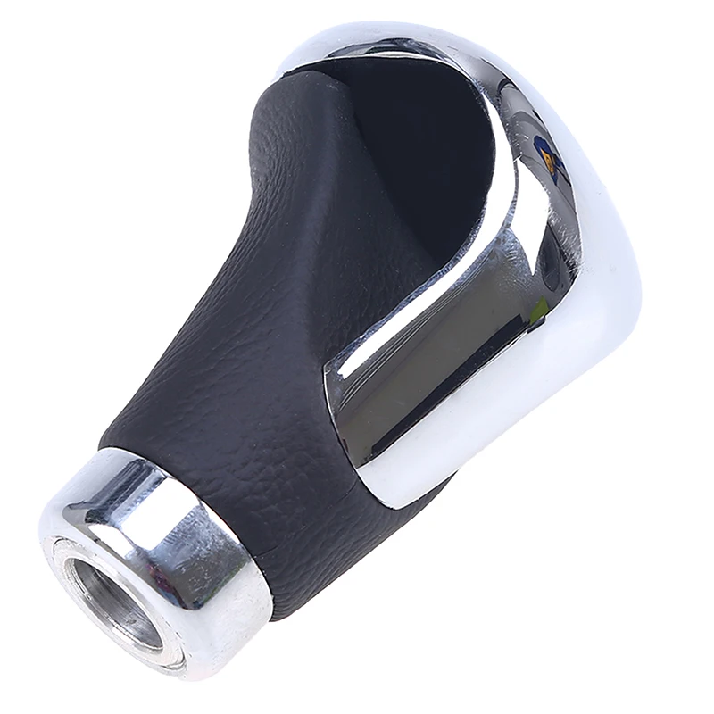 Кожаный хромированный ручной рычаг переключения передач POSSBAY для автомобиля SUV в