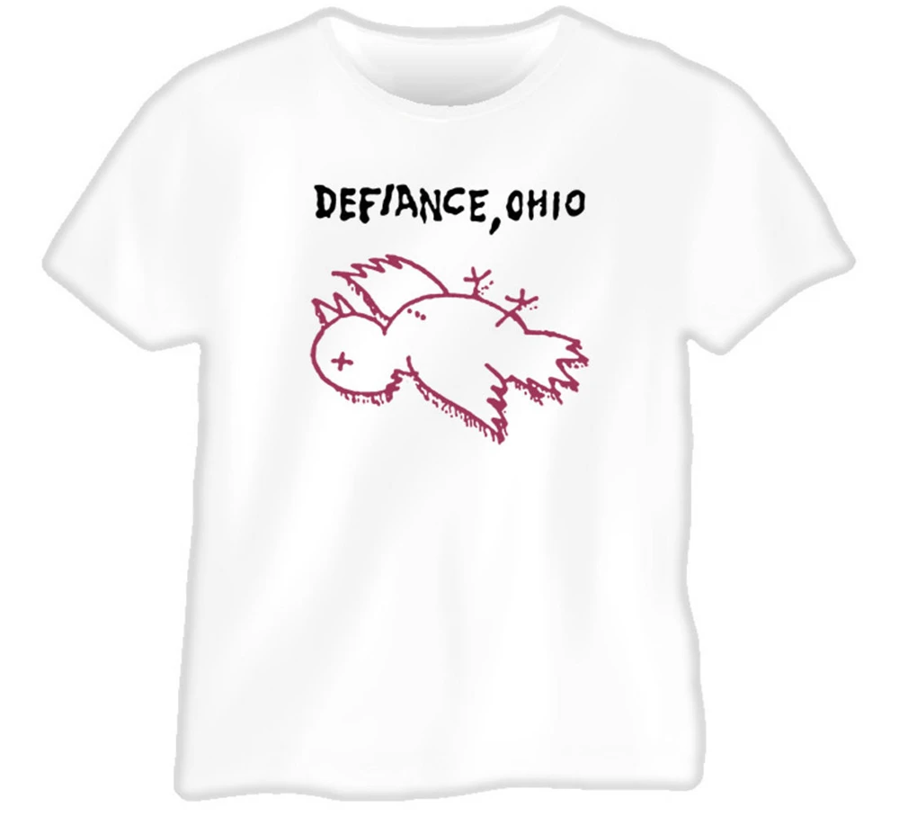 Defiance Ohio Панк Ретро футболка мужская женская рубашка|Мужские футболки| |