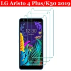 Протектор экрана LG K30 (2019)Journey LTE L322DL, закаленное стекло, удобный чехол для LG Aristo 4 PlusEscape PlusArena 2Neon +