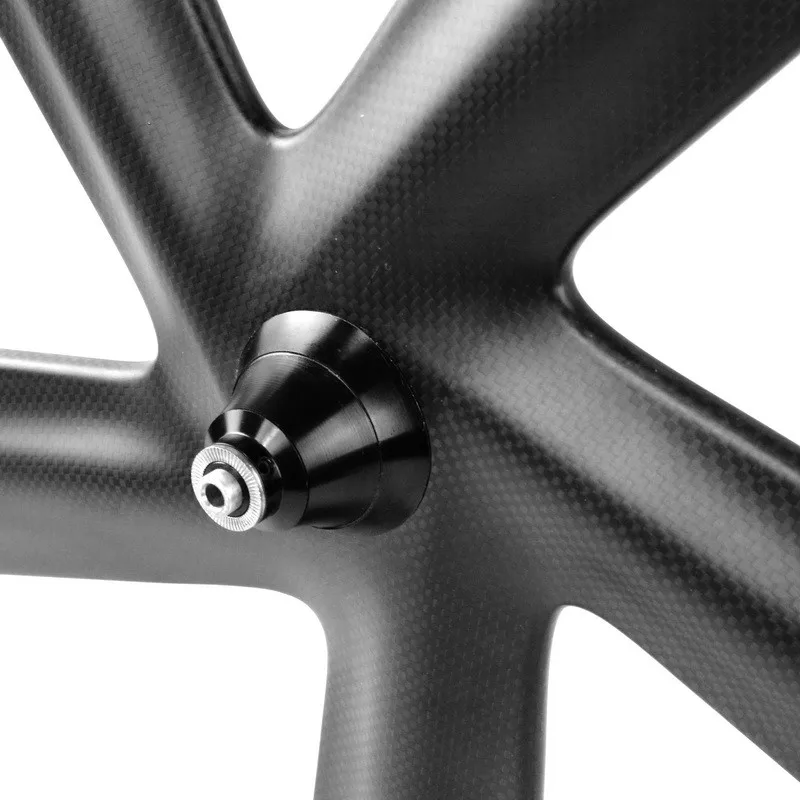 700c углеродное 5 спицевое колесо дорожное или фиксированное снаряжение дорожка