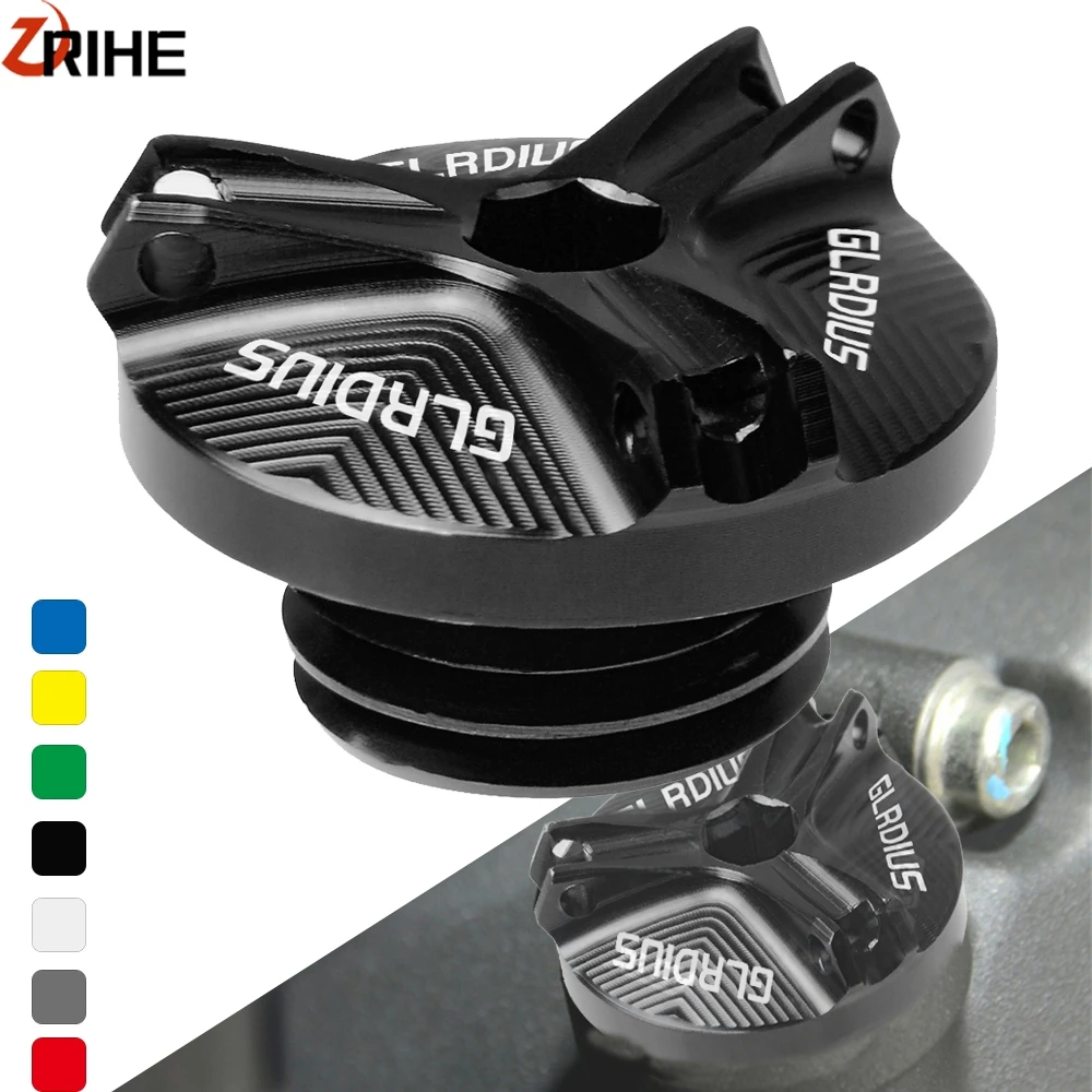 

GSR 600 750 gsr600 gsr750 Motorcycle Engine Oil Cup Filler Plug Covers FOR SUZUKI GLADIUS GSR600 GSR750 1960-2016 2015 2014 2013
