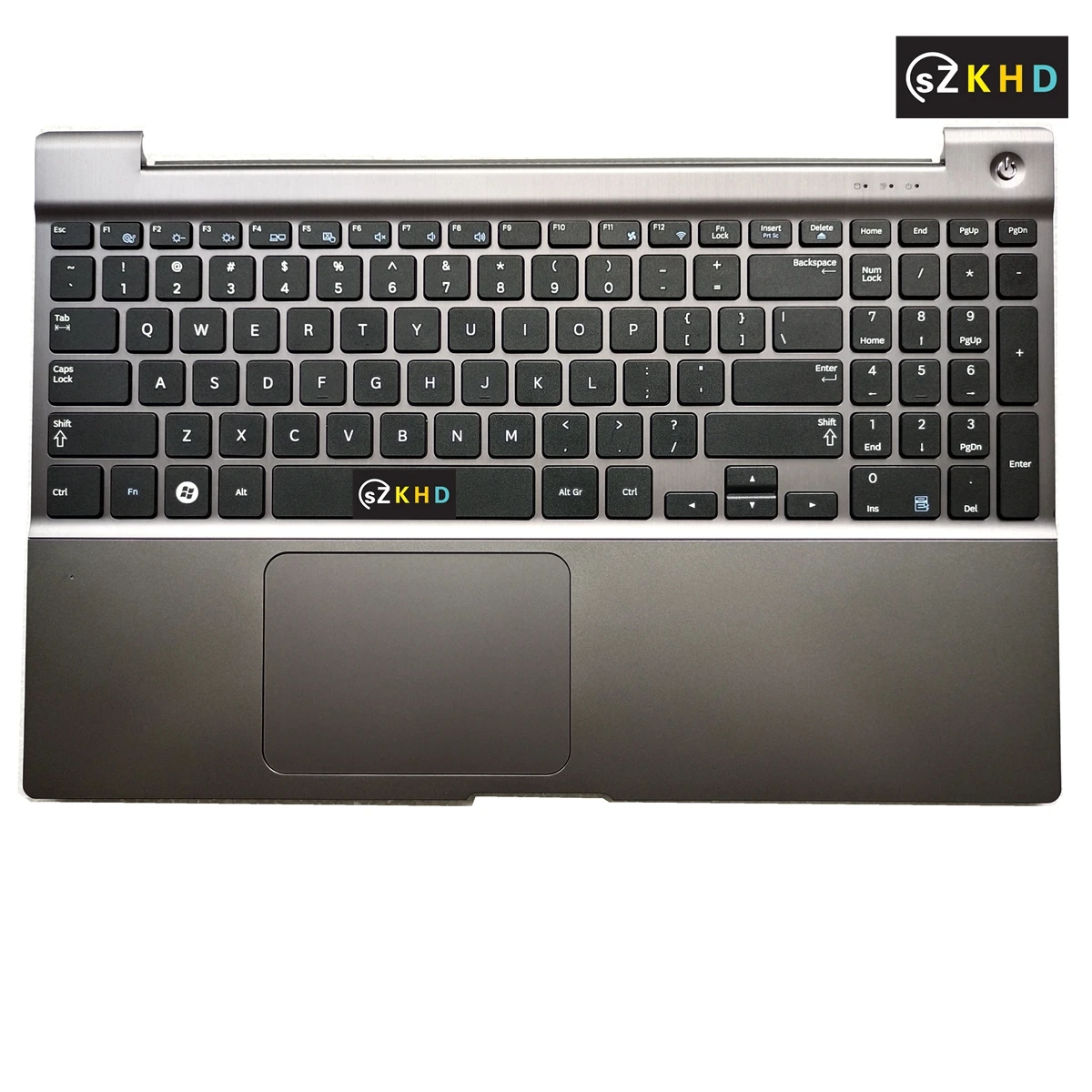 

New For Samsung NP700Z5A NP700Z5B NP700Z5C Palmrest Upper Case US Keyboard NO Backlit English Laptop Accessories