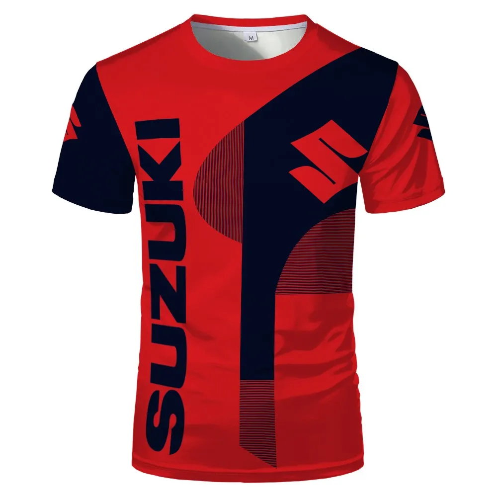 

2021 Retro Passion for Men's Rally T Shirt 3D Sport T Shirt Short Sleeve T Shirt Good air permeability
