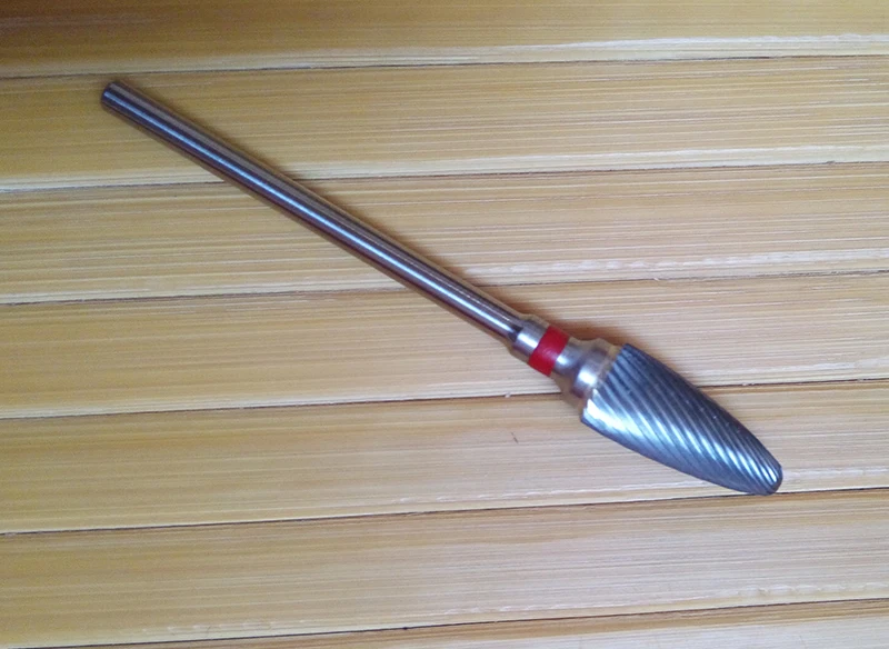 10 шт. спиральные Серебристые насадки для маникюра шлифовальный наконечник