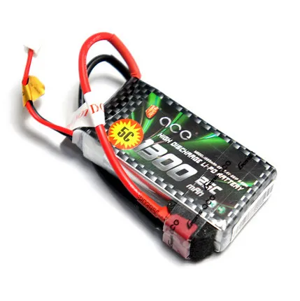 1 шт. Gens ACE 3S RC LiPo батарея 2S 7 4 V 11.1V1300mAh 25C для радиоуправляемый самолет Квадрокоптер