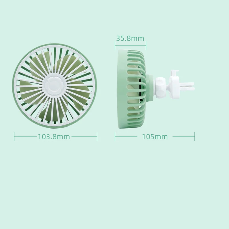 1 шт. автомобильный вентилятор на вентиляционное отверстие Многофункциональный