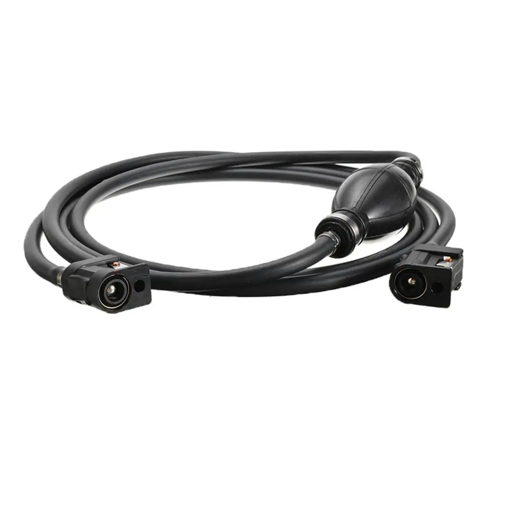 

6mm Fuel Line Gas Hose Primer Bulb Outboard Motor Tank Connector for Yamaha