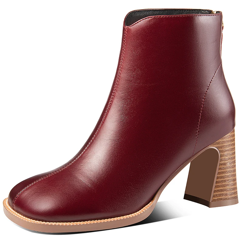 

Женские ботильоны на платформе, на высоком каблуке, на молнии