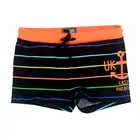 Женский раздельный детский купальник, полосатый детский купальник для маленьких мальчиков, короткие брюки, купальный костюм для мальчиков, пляжная одежда, купальник