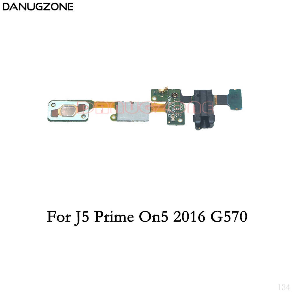 Кнопка возврата домой ключ датчик аудио разъем гибкий кабель для samsung Galaxy j5 Prime G570F J500F J5008 J510 J510F J3 J327P