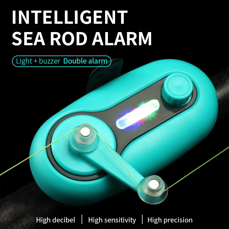 Электронный звуковой сигнал на удочку с громким сигналом сирены днем и ночью светодиодный светильник|bell