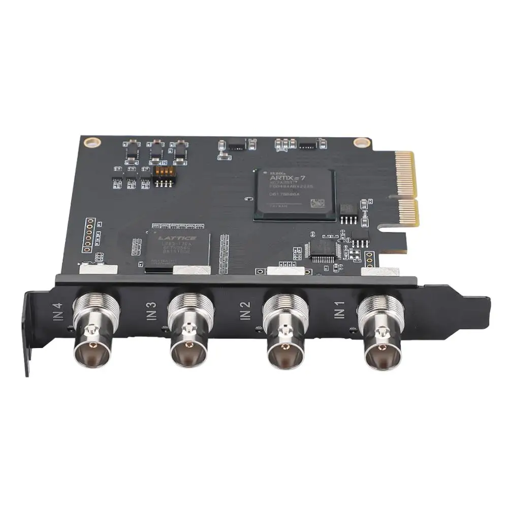 Карта видеозахвата IOCREST DeckLink Duo 2 4 канала SDI воспроизведение и захват видео pcie 3G quad