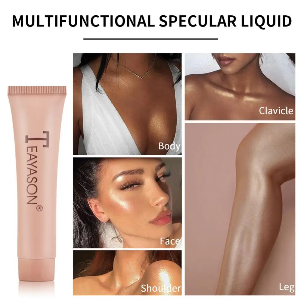 TEAYASON блеск для лица и тела блестящие тени век гель осветления кожи пшеницы |