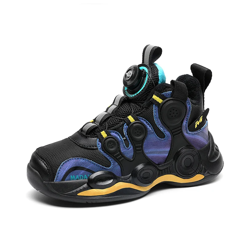 

Boys Shoes For Children Sneakers Kids Casual Shoes Girls Sneakers Cotton Fabric Winter Anti-slippery Breathable Footwear School