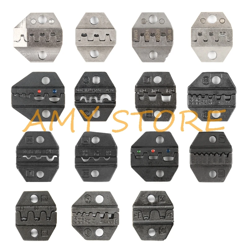 1 шт. плоскогубцы для клемм с храповым механизмом 24 штамповочных наконечника