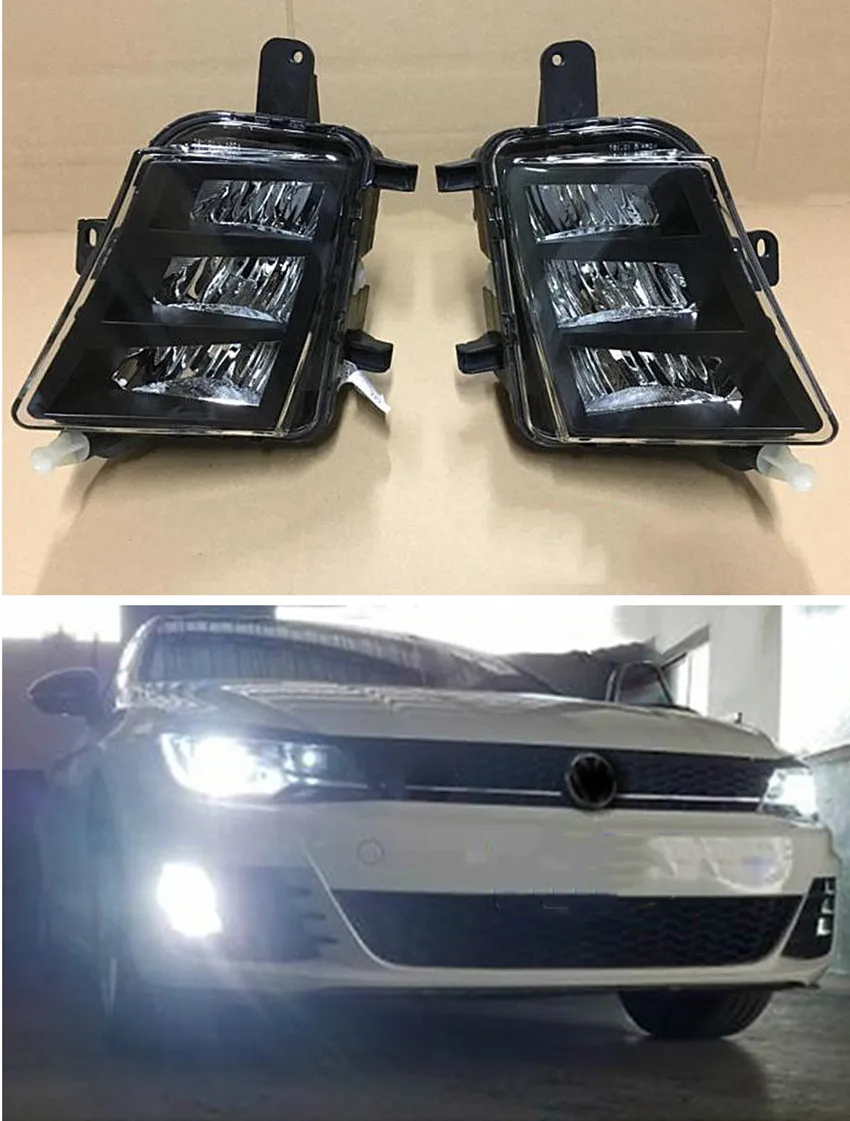 Светодиодный противотуманный светильник для VW Golf 7 GTI 2013 2014 2015 2016 2017 автомобильный