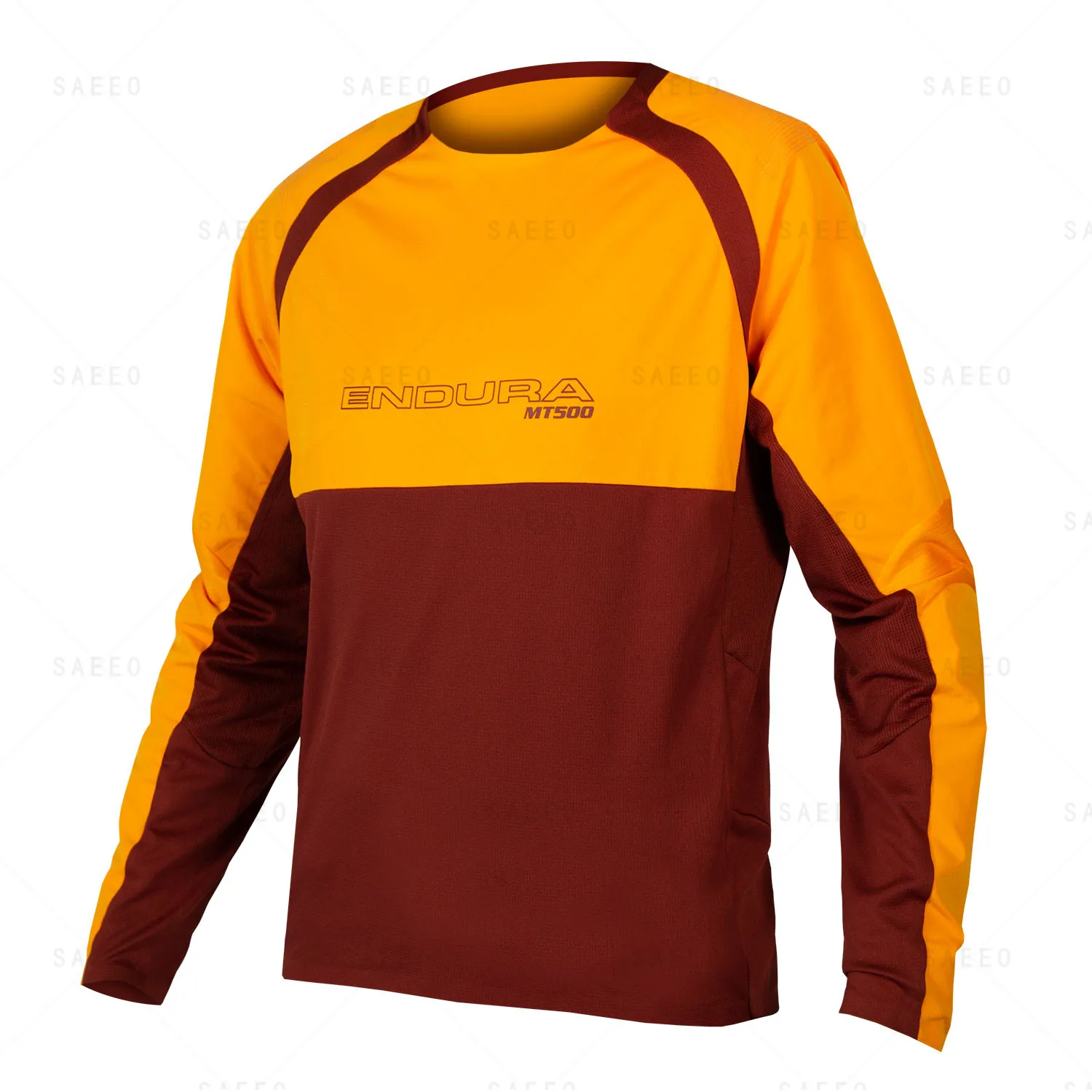 

2021 Mountain Bike Men'S Long-Sleeve Suit Cycling Clothes Breathable Mtb Bicycle Jersey Ciclismo Gym T-Shirt Outdoor Sportswear
