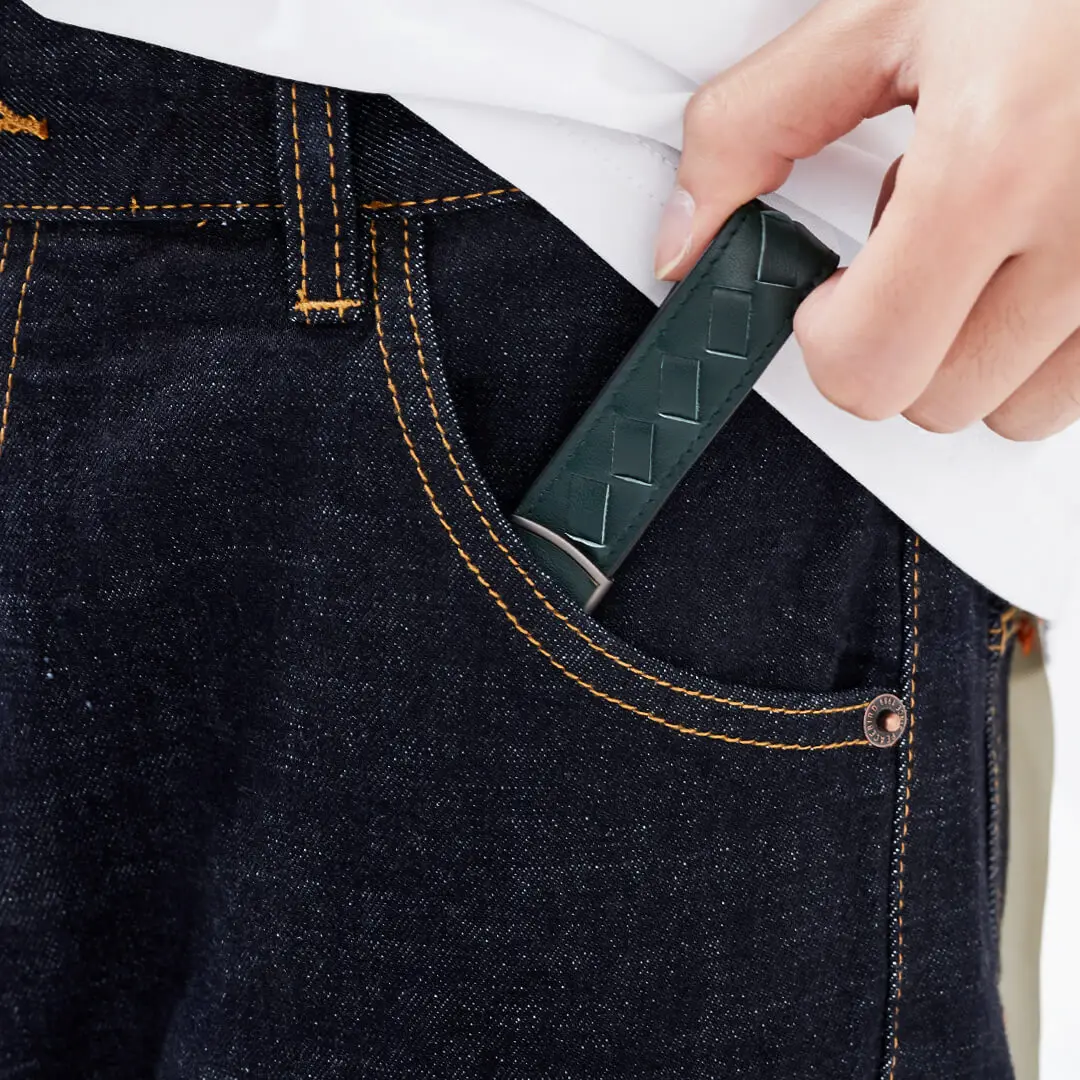 Xiaomi чехол для автомобильных ключей из натуральной кожи сумка кошелек держатель