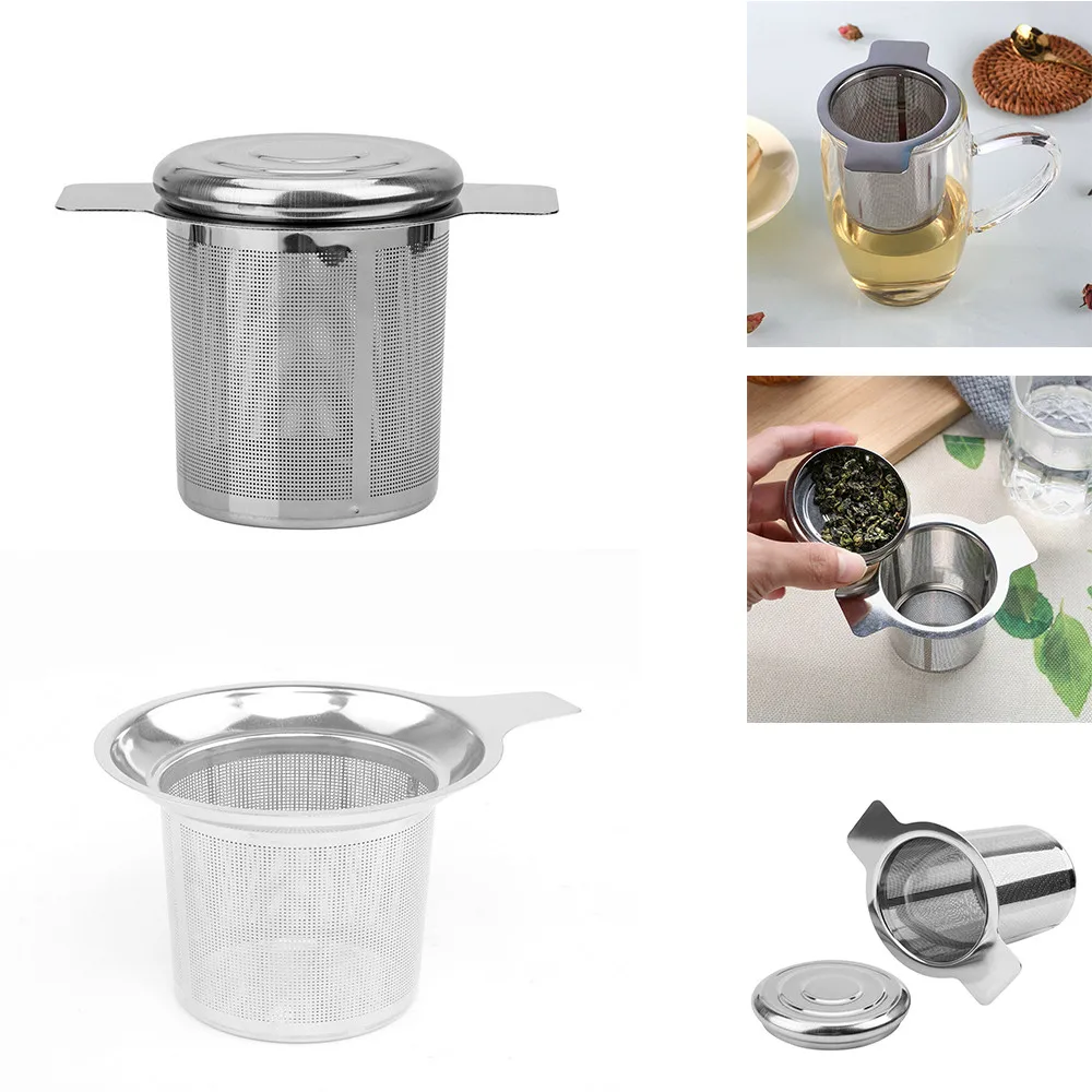 

1pcs Stainless Steel Mesh Tea Infuser Tea Strainer Cup Loose Leaf Filter Tea Filter Strainers Kitchen Accessories