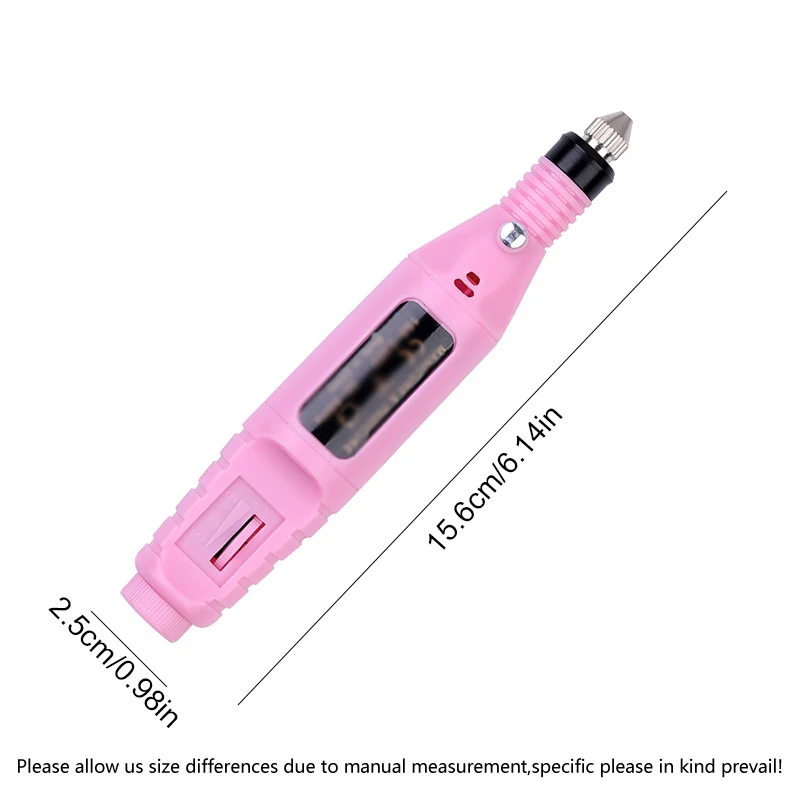 110/220 В профессиональная электрическая дрель для ногтей маникюрный набор машина