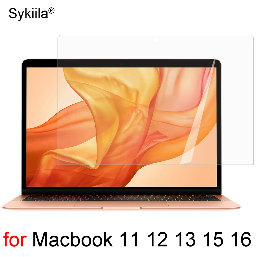 Протектор экрана HD для MacBook Air 13 11 Pro 15 16 Touch Bar 12 пластиковая прозрачная матовая