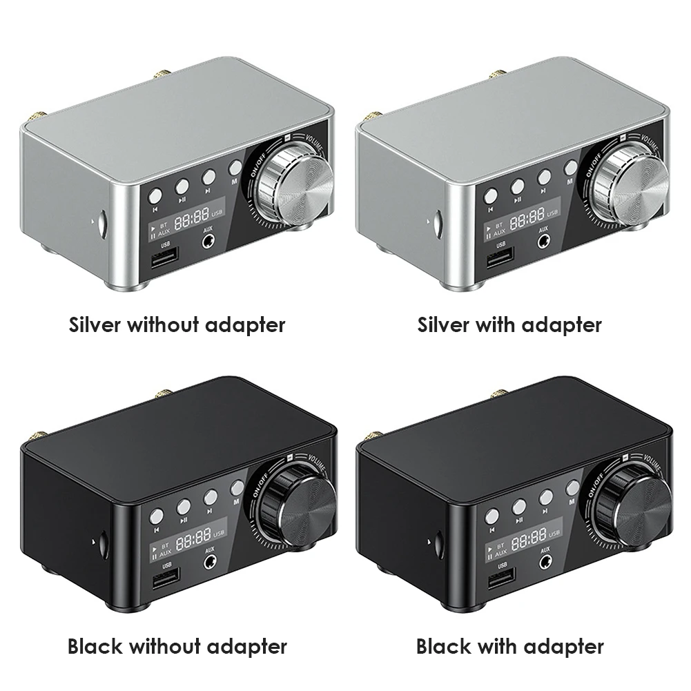 Bluetooth 5 0 стерео аудио усилитель приемника 2 канала класса D Мини HiFi Цифровой