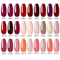 ROSALIND Nail Polish Varnish hybrid Red Series Nail Art Vernis Semi Permanent Base Top Coat UV LED Soff Off Gel nail polish