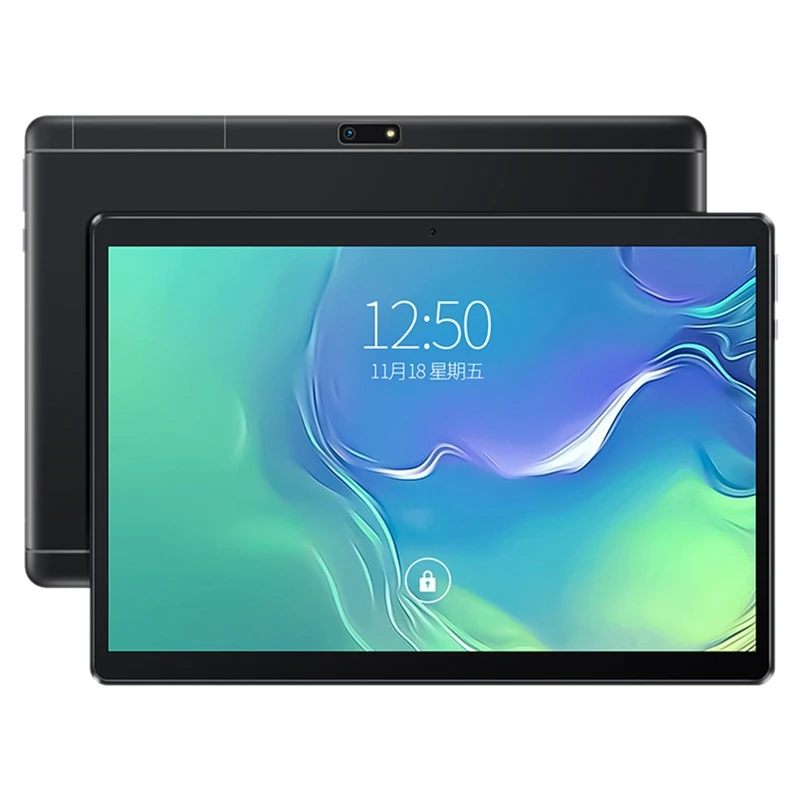 10 дюймовый планшетный ПК 4 ядра Android 8 0 двойная sim карта 4G Call IPS HD Sn 1280X800P GPS 1 + 16 Гб 3500