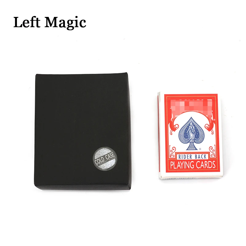 Cold Case (мерцающий и онлайн инструкции) от Грега Вильсона Magic Tricks (красный синий) Close