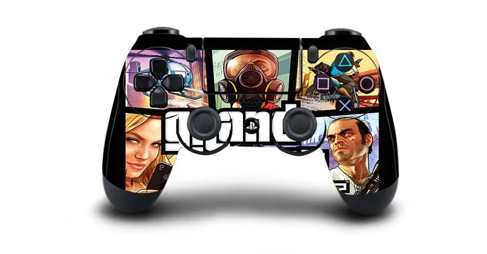 Grand Theft Auto V GTA 5 Защитная Наклейка на чехол для PS4 контроллера Playstation 4 Pro Slim Decal