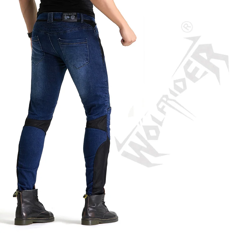 Новинка 2020 мотоциклетные брюки мужские одинаковые джинсы для мотокросса езды по